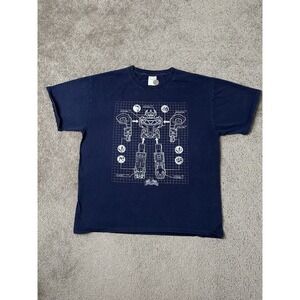 Vintage Mens Tshitr 2017 Power Rangers Japanese Anime Series Manga, Size L